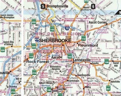 Montréal, Québec et Sherbrooke .